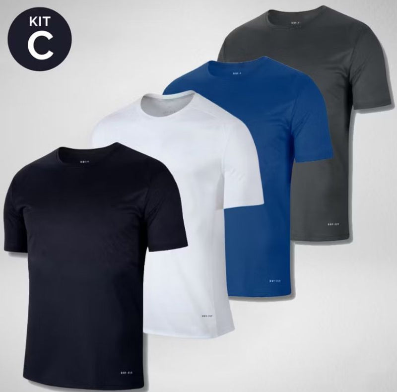 Kit 4 Camisas DriFrit NK Elastic - [Compre 2 Leve 4]